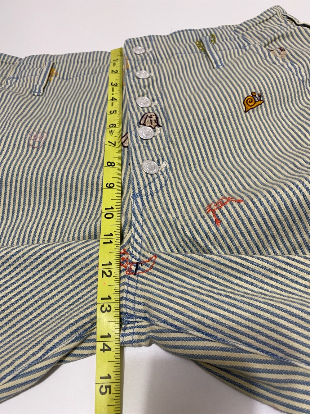 Pilcro Slouchy Pinstripe Chino Pants - Picture 11 of 16